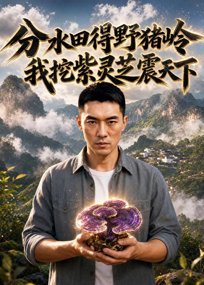 分水田得野猪岭，我挖紫灵芝震天下     Ai漫剧