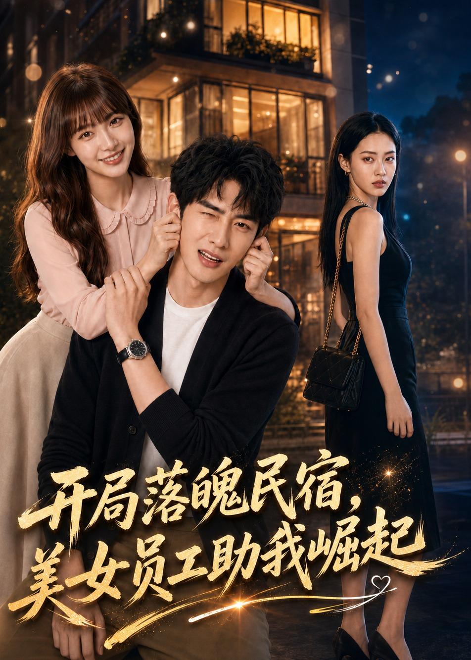 开局落魄民宿，美女员工助我崛起   AI